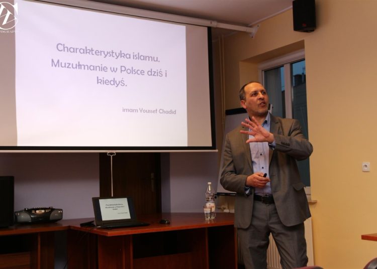 Imam Youssef Chadid dał wykład w Zagórowie
