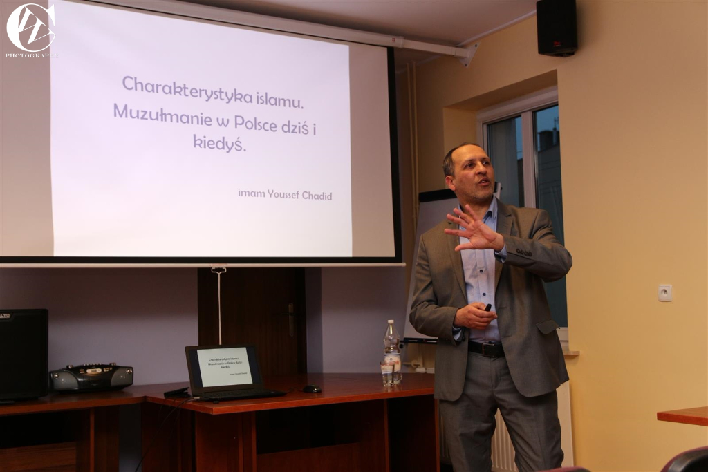 Imam Youssef Chadid dał wykład w Zagórowie