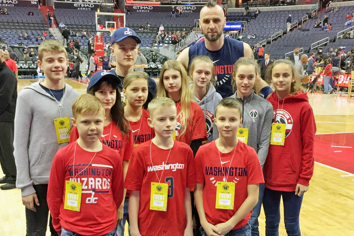 Witkowianka gościła u Gortata