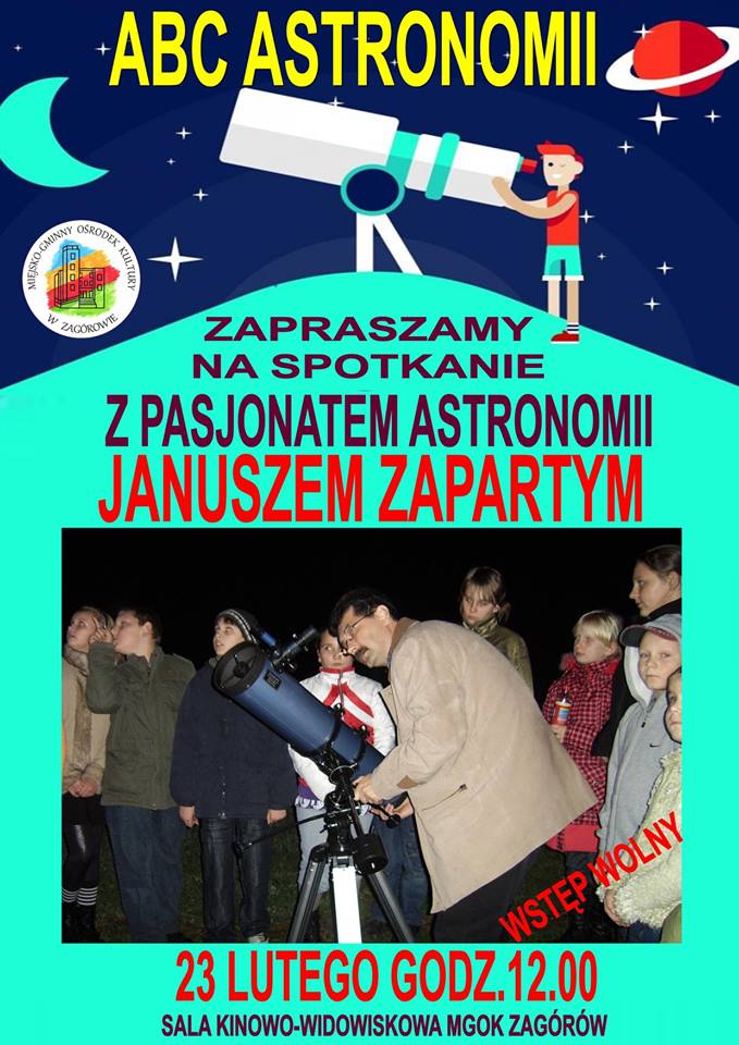 Zapraszają pasjonatów astronomii