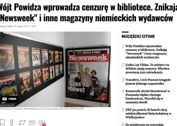 Wyborcza pisze o konflikcie w Powidzu