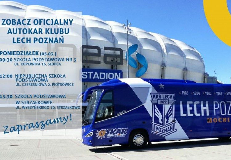 Autokar Kolejorza odwiedzi nasz powiat