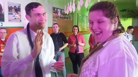 Bal niepełnosprawnych „pod krawatem”