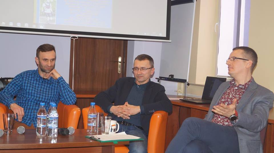 Spotkanie z pasjonatami biegania.