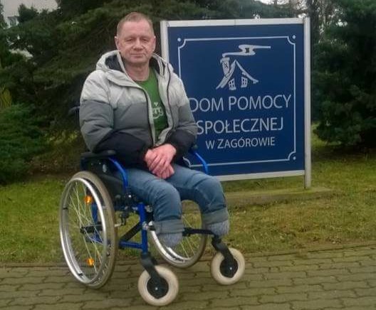 Stracił obie nogi. Liczy na wsparcie