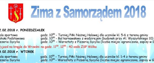 Ferie ze strzałkowskim samorządem. Poznaj program