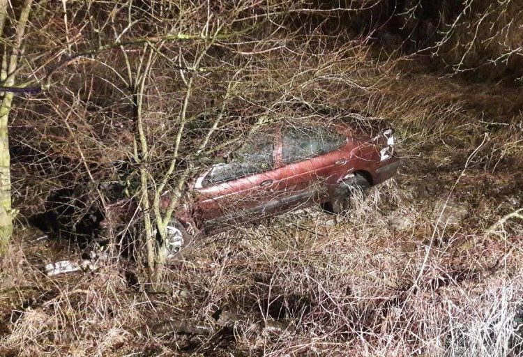 Wypadek pod Zagórowem. Jedna osoba w szpitalu