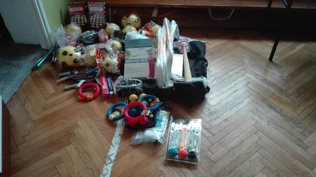 Nowy sprzęt sportowy