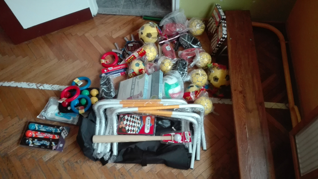 Nowy sprzęt sportowy