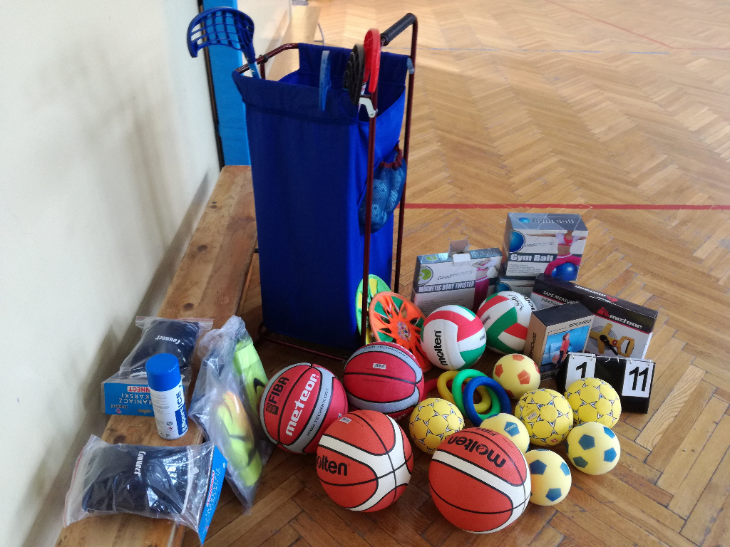 Nowy sprzęt sportowy