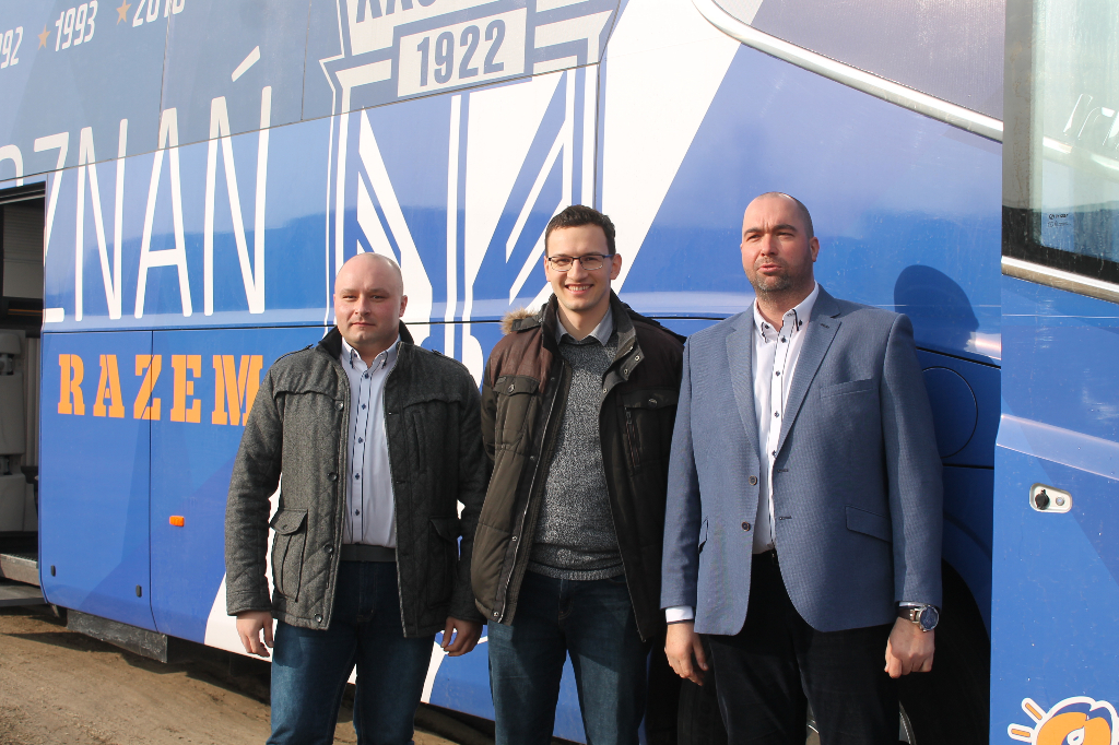 Autokar Lecha Poznań przyjechał do Słupcy