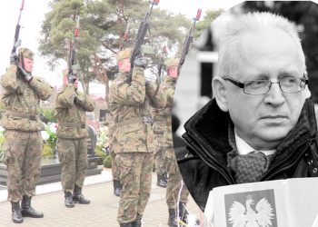 Salwą honorową oddali hołd wiceburmistrzowi