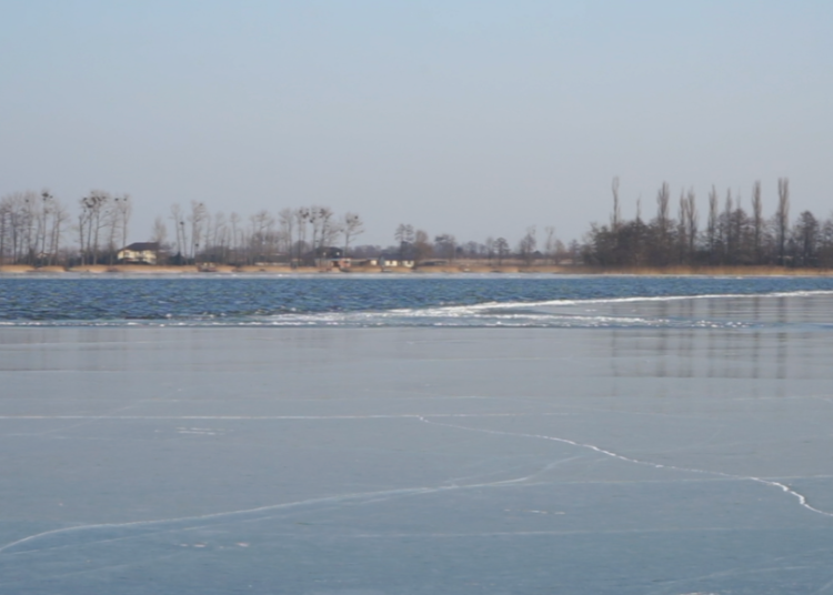 Niespotykane zjawisko nad Jeziorem Słupeckim