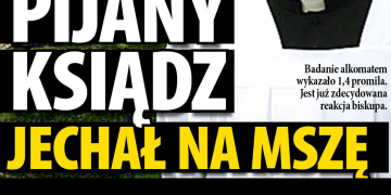 Pijany ksiądz za kierownicą. Miał 1,4 promila