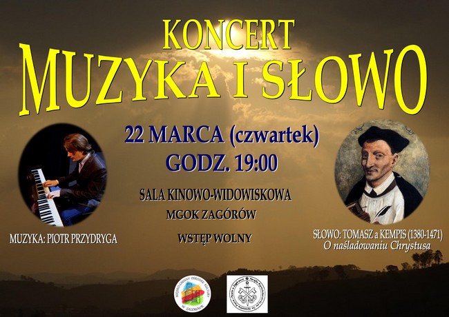 Zagórów: Koncert „Muzyka i Słowo”