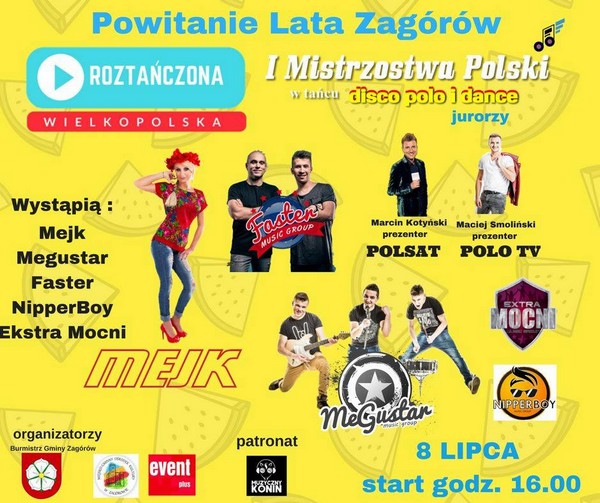 Co myślicie o takim powitaniu lata w Zagórowie?