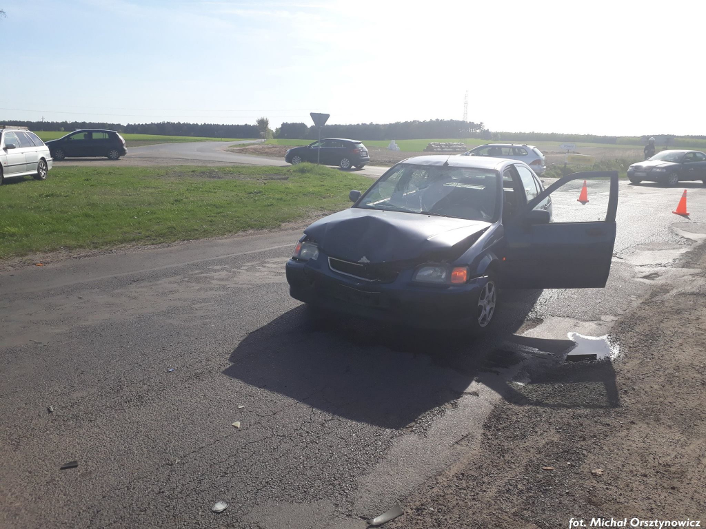 Motocyklista ucierpiał w Powidzu. Trafił do szpitala