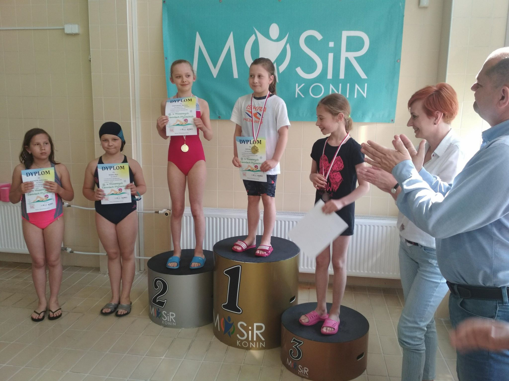 Startowali w Wiosennych Zawodach Pływackich