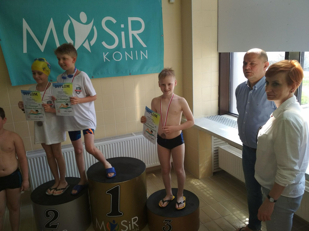 Startowali w Wiosennych Zawodach Pływackich