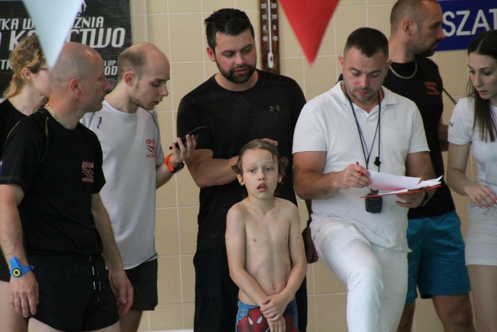 Startowali w Wiosennych Zawodach Pływackich