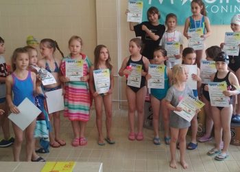 Startowali w Wiosennych Zawodach Pływackich