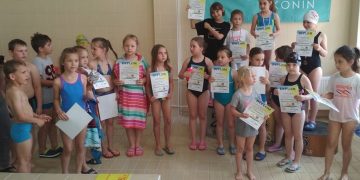 Startowali w Wiosennych Zawodach Pływackich