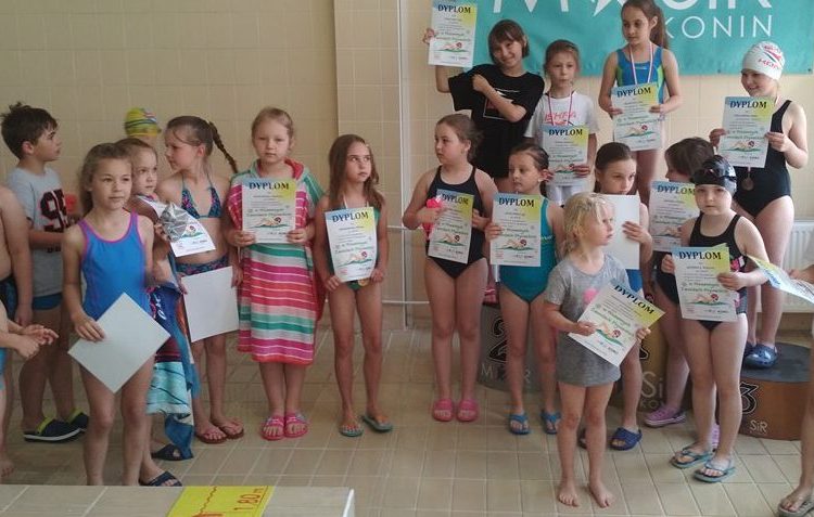 Startowali w Wiosennych Zawodach Pływackich