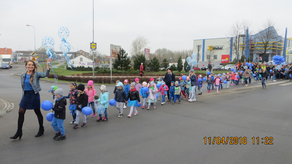 Niebieski marsz przeszedł ulicami Słupcy