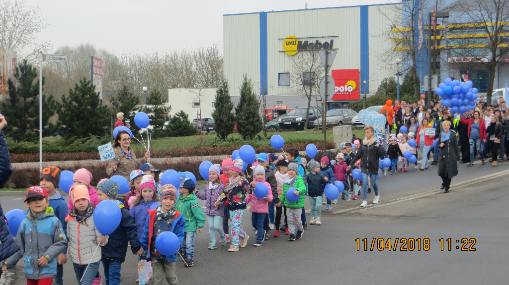 Niebieski marsz przeszedł ulicami Słupcy