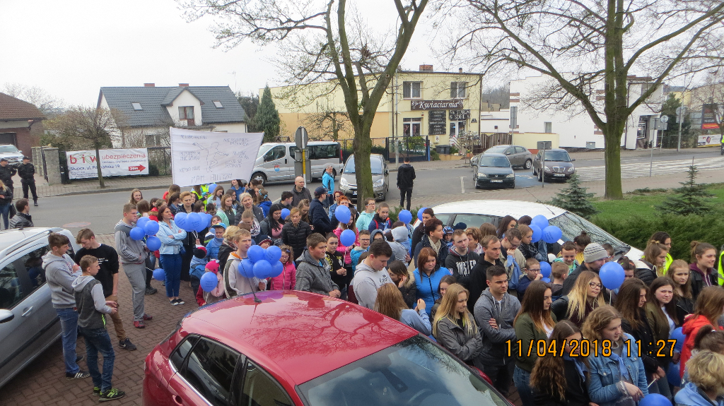 Niebieski marsz przeszedł ulicami Słupcy