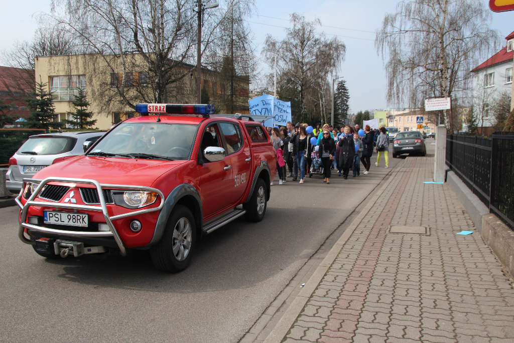 Niebieski marsz przeszedł ulicami Słupcy