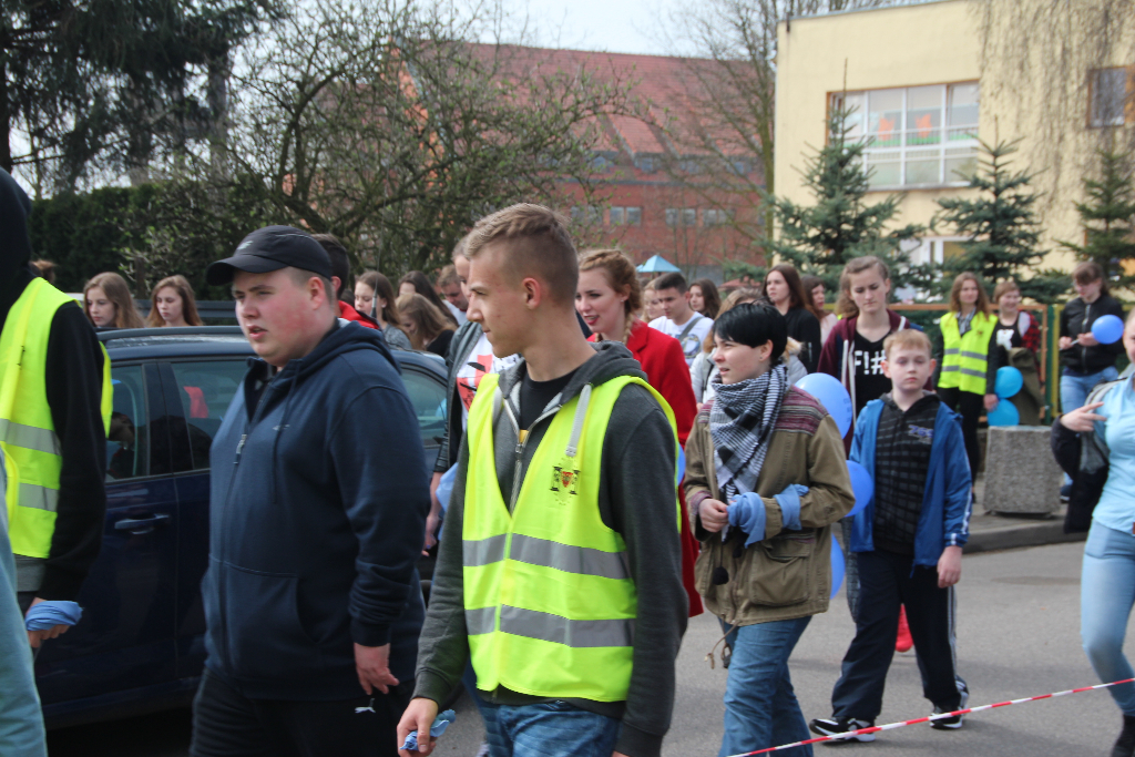 Niebieski marsz przeszedł ulicami Słupcy
