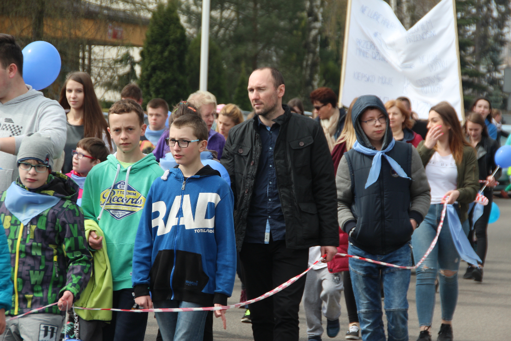 Niebieski marsz przeszedł ulicami Słupcy