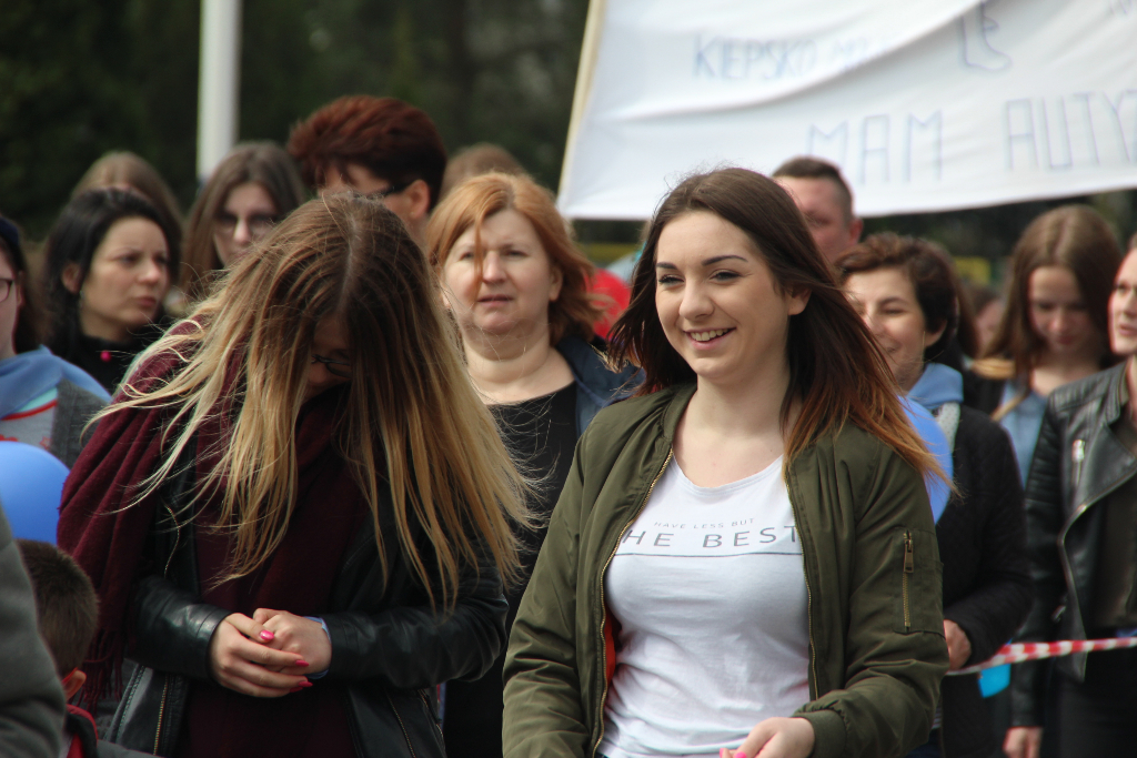 Niebieski marsz przeszedł ulicami Słupcy