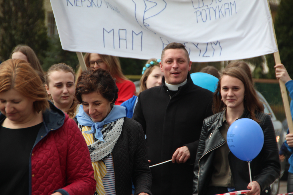 Niebieski marsz przeszedł ulicami Słupcy