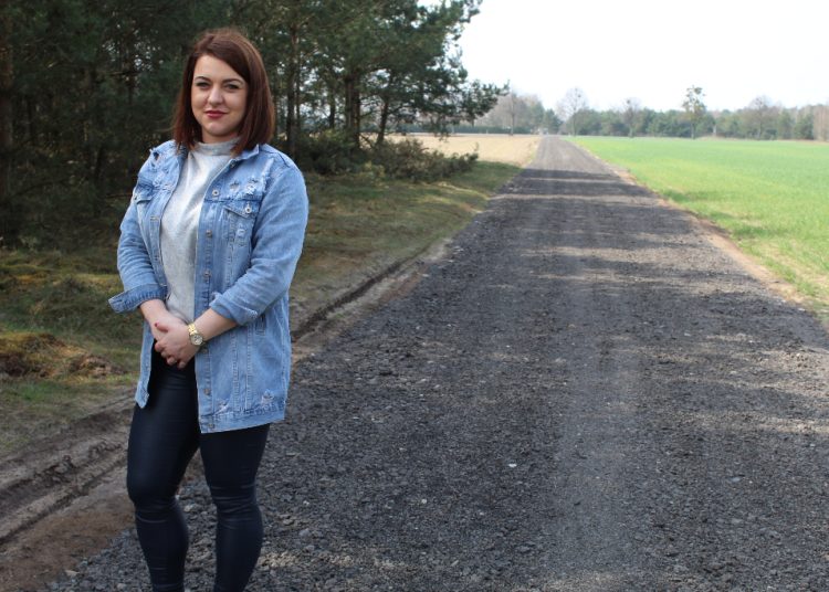 Piotrowice z nową drogą