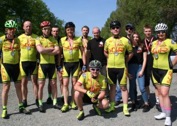 Pierwszy tegoroczny start Słupeckiej Grupy Rowerowej