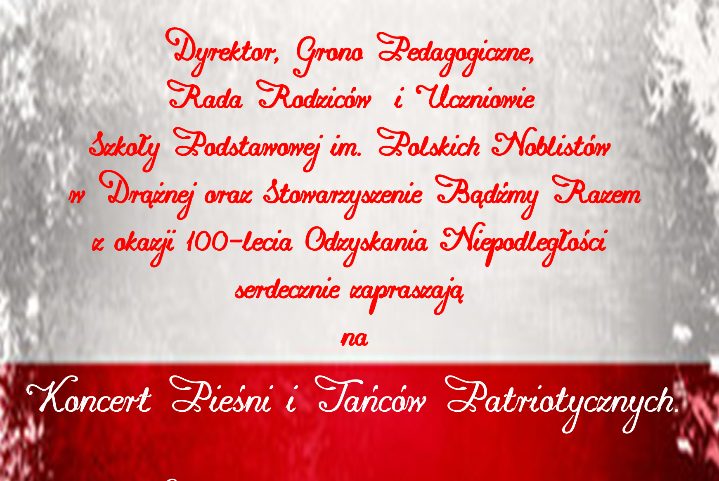 Drążna: Zapraszają na koncert patriotyczny