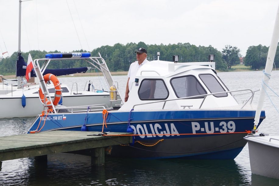 Policjanci mają nową łódź