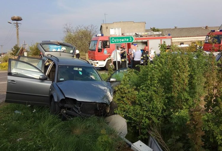 Wypadek w Sierniczu. Ucierpiało 7 osób