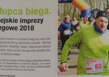 Piszą o słupeckich biegach