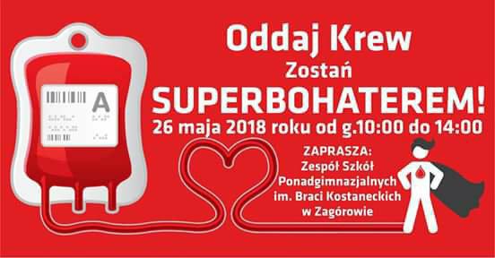 Oddaj krew zostań superbohaterem