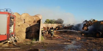 15 godzin gasili pożar w Sierniczu