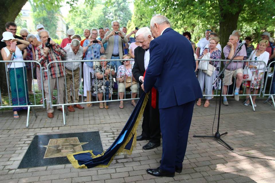Honorowy obywatel Zagórowa w „Alei Sław Ciechocinka”