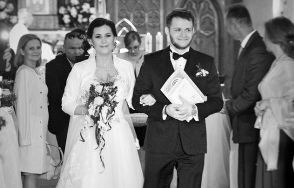 Ela i Michał. Gratulujemy i życzymy najlepszego!