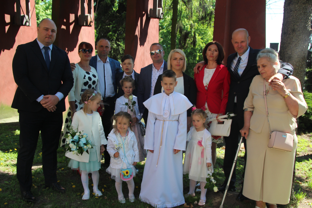 Komunia w Wawrzyńcu ZDJĘCIA