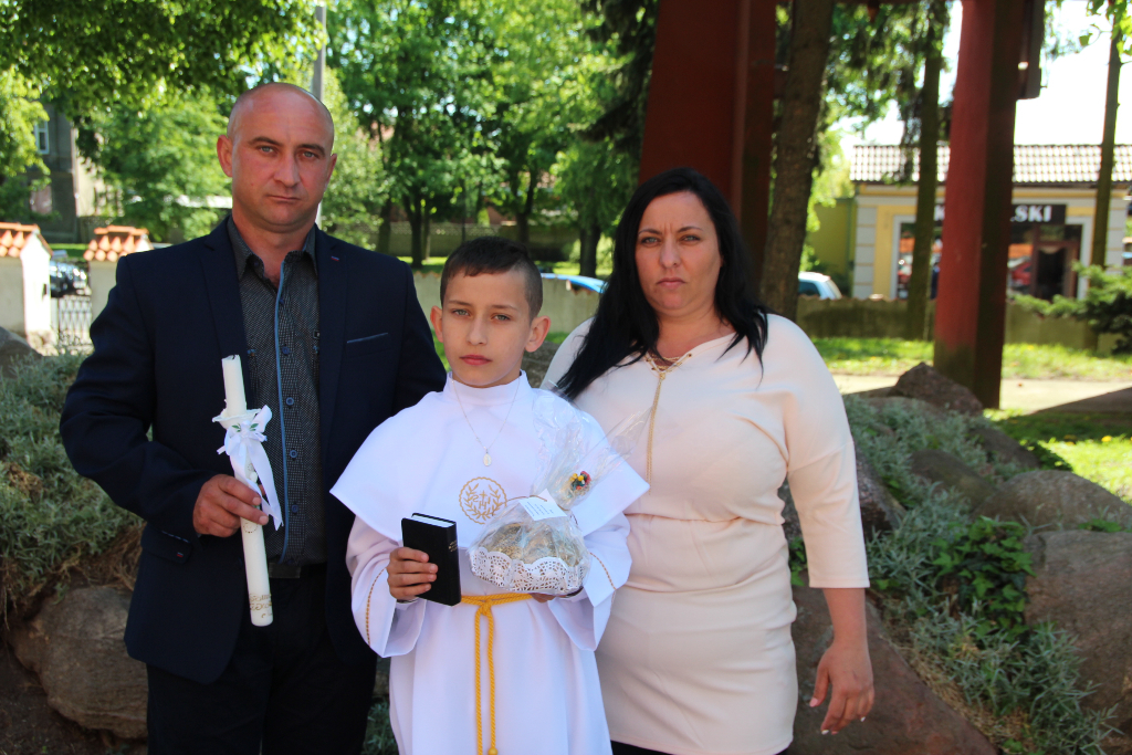 Komunia w Wawrzyńcu ZDJĘCIA