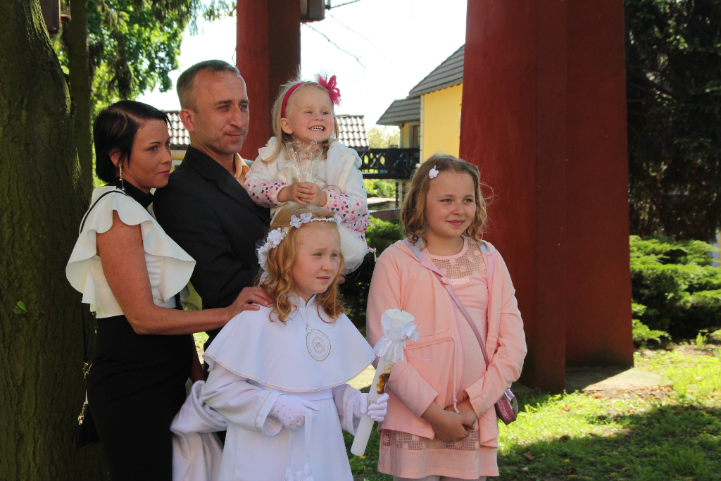 Komunia w Wawrzyńcu ZDJĘCIA