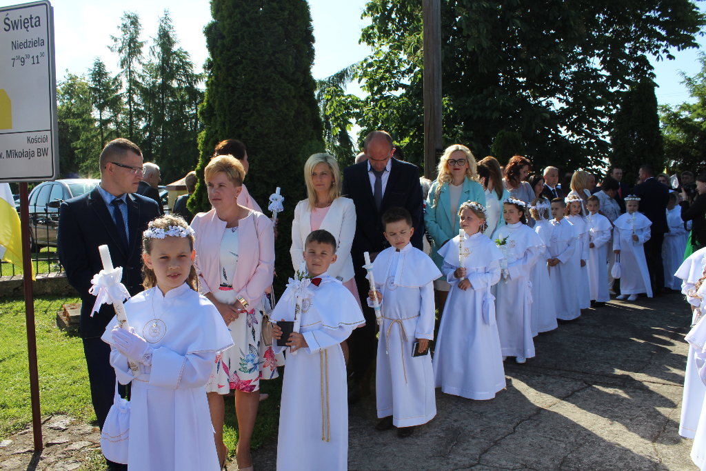 I Komunia św. w Młodojewie