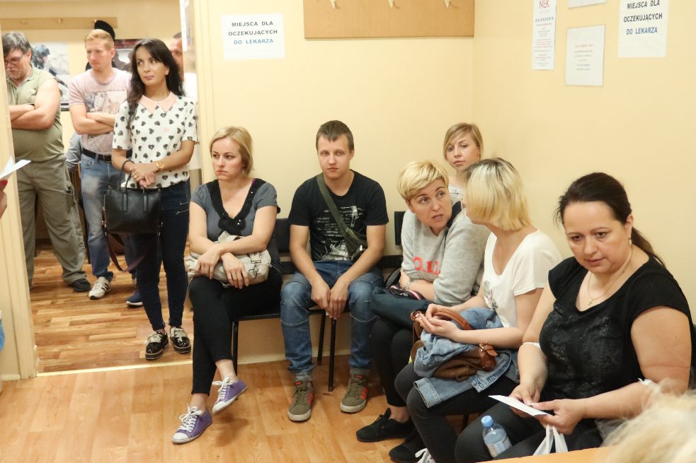 Słupca oddaje krew dla Janki